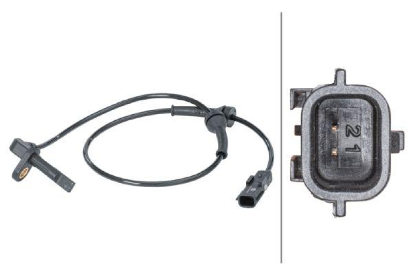 HELLA Sensor, Raddrehzahl 6PU 012 679-911