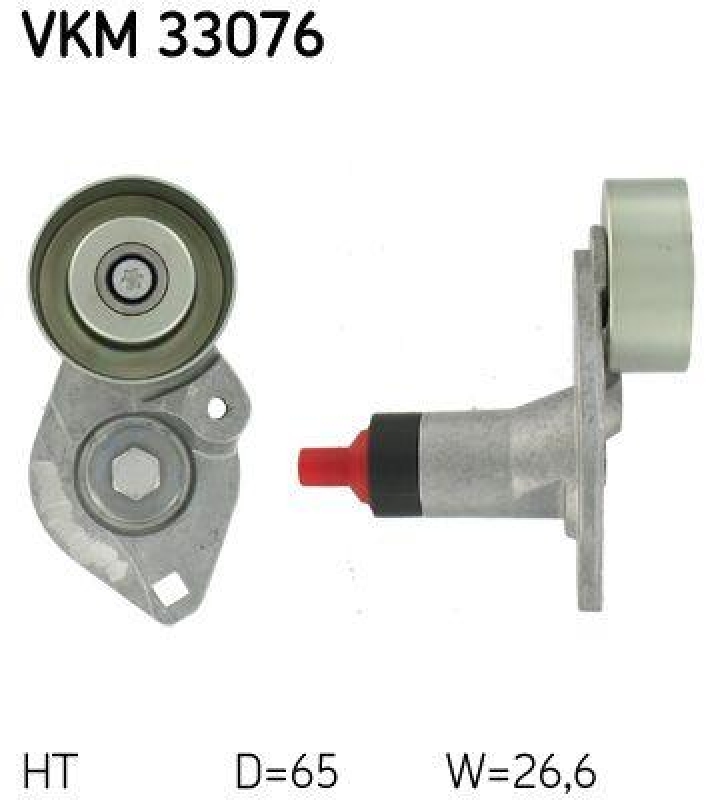 SKF Riemenspanner, Keilrippenriemen