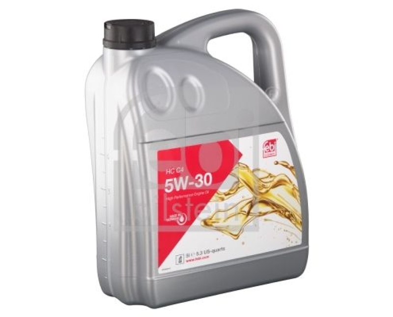 5L Febi Bilstein Motoröl + Ölfilter + Innenraumfilter + Kraftstofffilter + Luftfilter