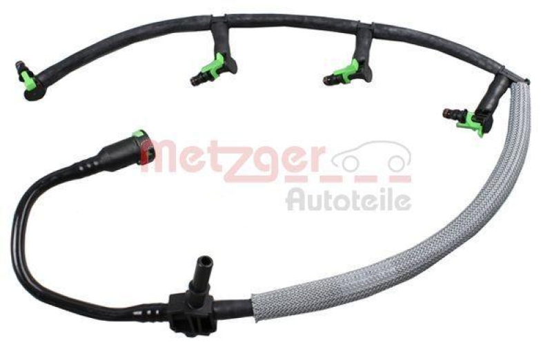 METZGER Hose, fuel overflow