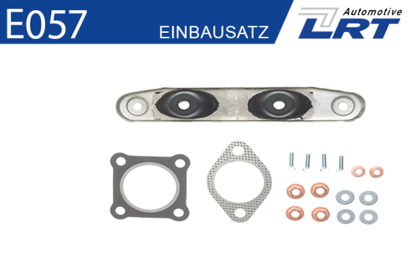 LRT Mounting Kit, primary catalytic converter
