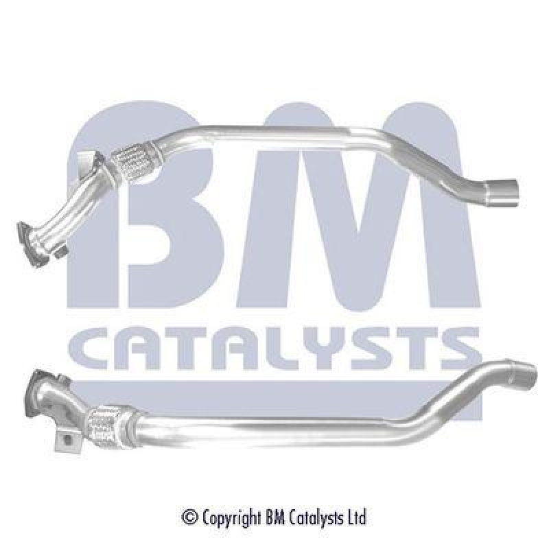 BM Catalysts Abgasrohr mitte passend f&uuml;r Audi A4 B7 Avant 2.0 TDI Cabriolet