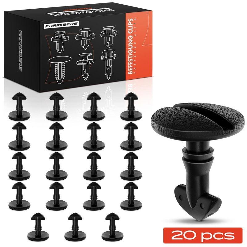 20x Frankberg Befestigungsclips Anh&auml;ngerkupplungsabdeckung 5481FB0046958
