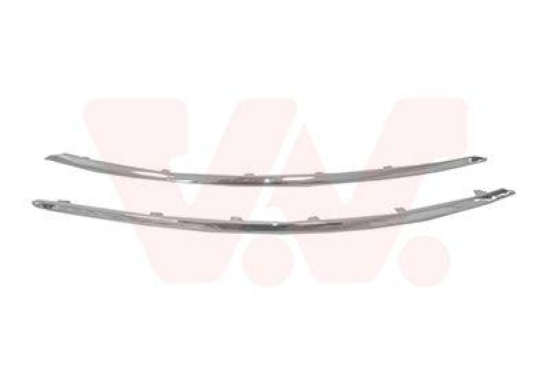 VAN WEZEL Trim/Protective Strip Set, bumper