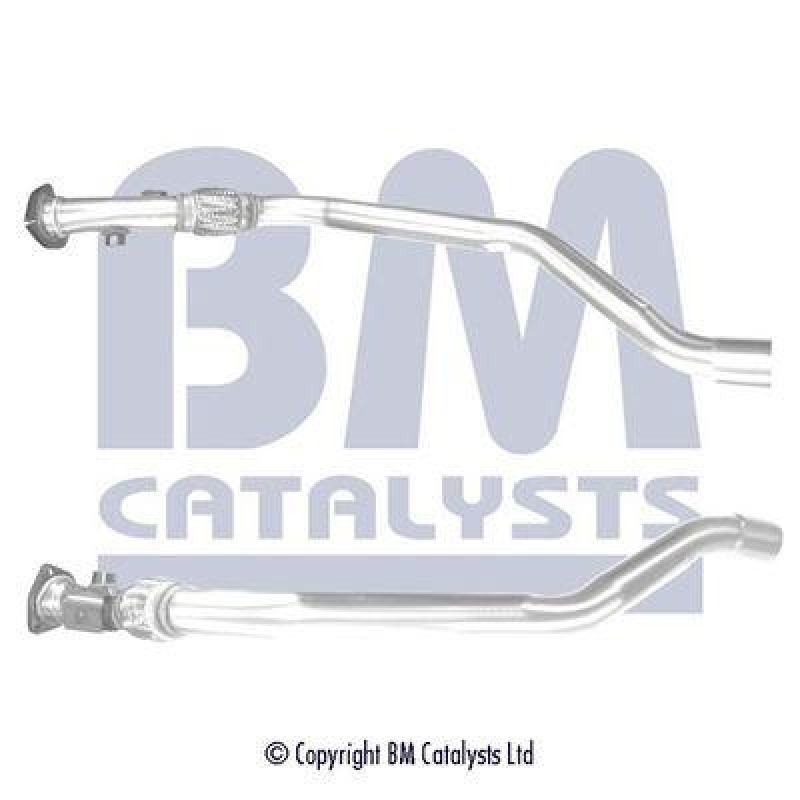 BM Catalysts Abgasrohr mitte passend f&uuml;r Audi A4 B7 Avant 2.0 TDI 16V Cabriolet