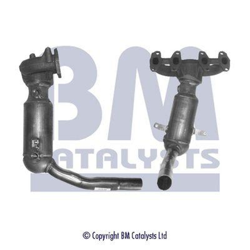 BM Catalysts Katalysator Kat Approved Vorne passend f&uuml;r Lancia Y 1.2 Fiat Strada BM91536H
