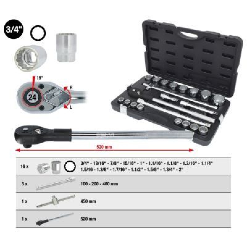 KS TOOLS Socket Set