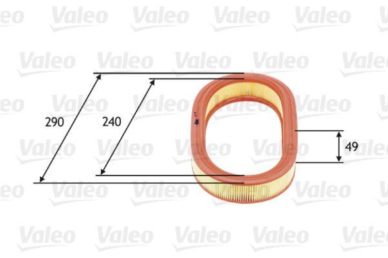 VALEO Luftfilter 585640