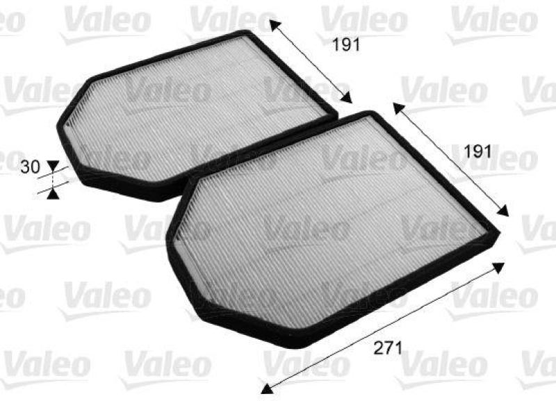 VALEO Filter, Innenraumluft VALEO ESSENTIAL 698790