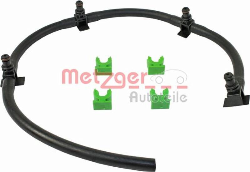 METZGER Hose, fuel overflow