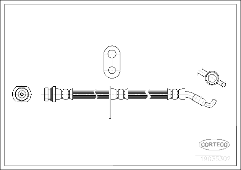 CORTECO Bremsschlauch