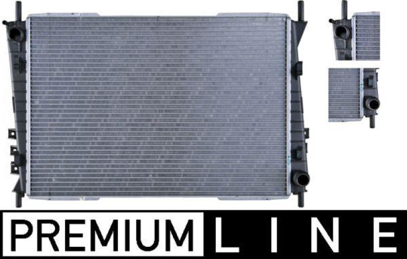 MAHLE Radiator, engine cooling BEHR *** PREMIUM LINE ***