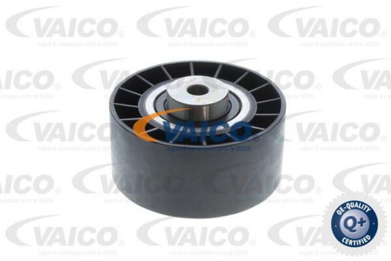 VAICO Tensioner Pulley, V-ribbed belt Q+, original equipment manufacturer quality