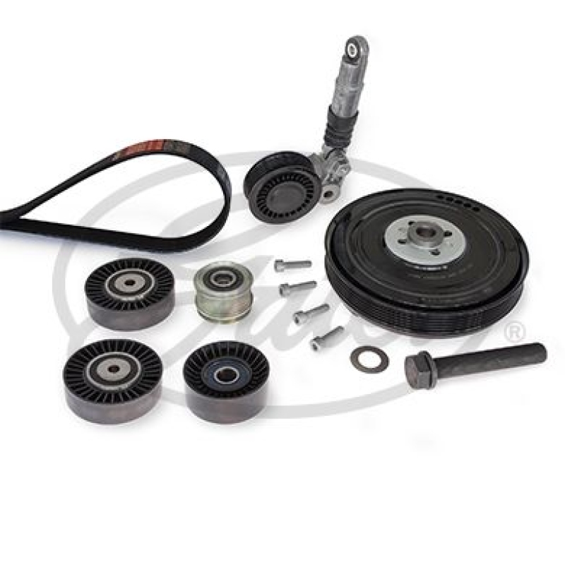 GATES V-Ribbed Belt Set Micro-V® Kit UNIQUE FIT