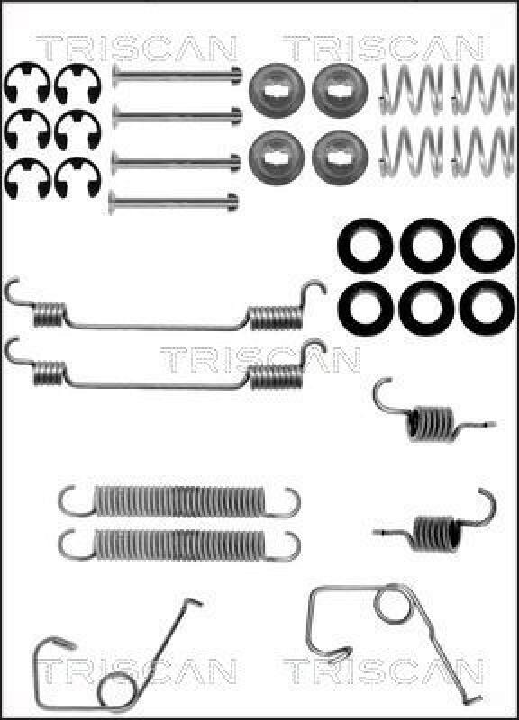 TRISCAN Accessory Kit, brake shoes