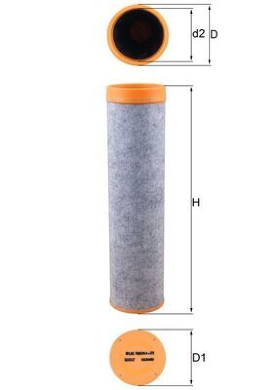 MAHLE ORIGINAL Secondary Air Filter