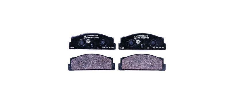 HELLA Brake Pad Set, disc brake