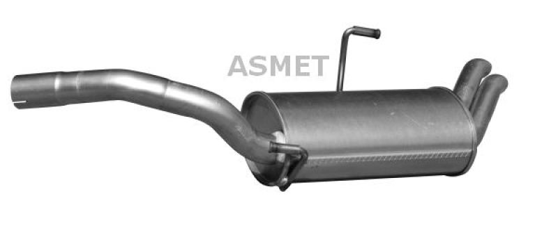 ASMET Rear Muffler