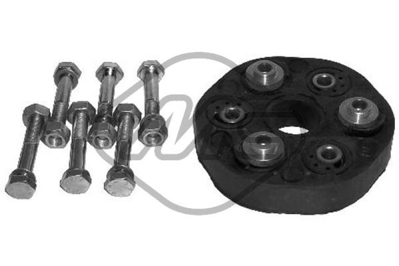 Metalcaucho Gelenk, Längswelle