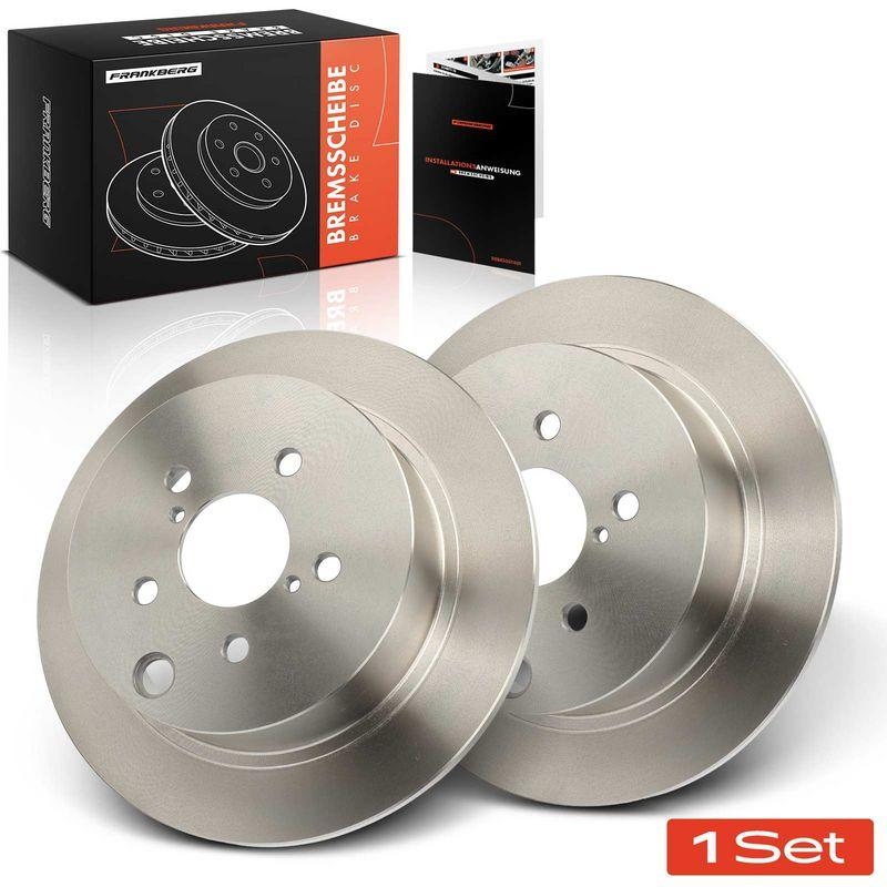 2x Frankberg Bremsscheiben Hinterachse 5481FB0033901