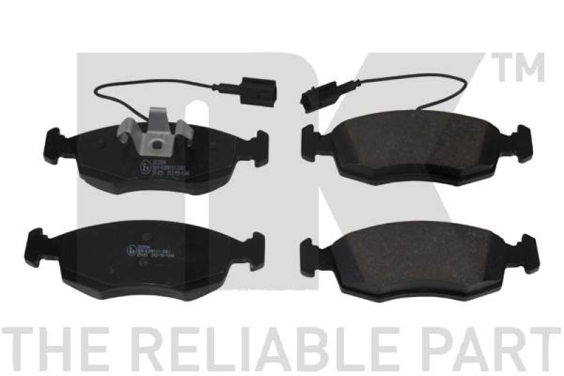 Bremsbelagsatz, Scheibenbremse 222394