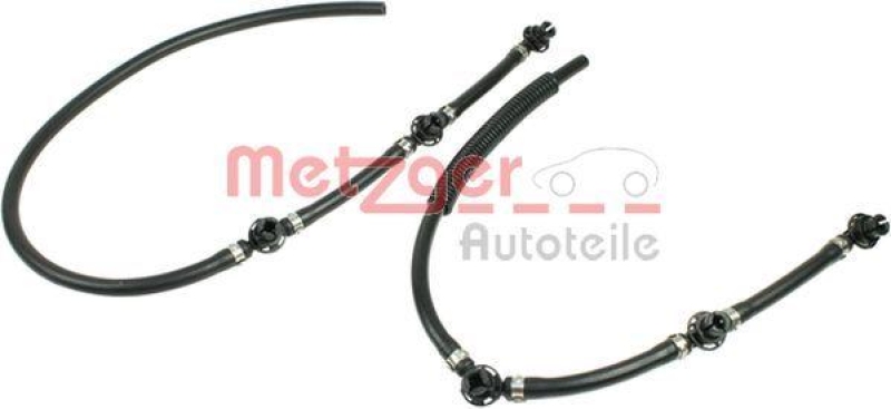 METZGER Hose, fuel overflow