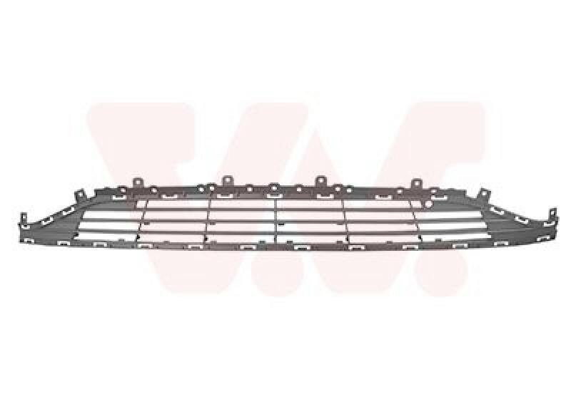 VAN WEZEL Ventilation Grille, bumper