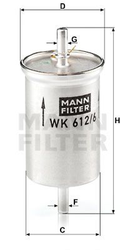 MANN-FILTER Kraftstofffilter