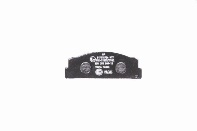 HELLA Brake Pad Set, disc brake