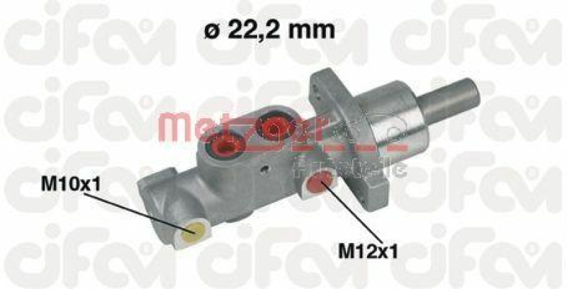 METZGER Hauptbremszylinder CIFAM 202-297