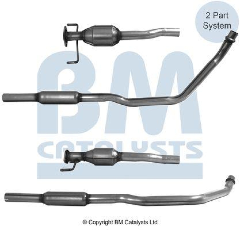 BM CATALYSTS Catalytic Converter Approved