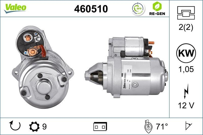 VALEO Starter VALEO RE-GEN AT