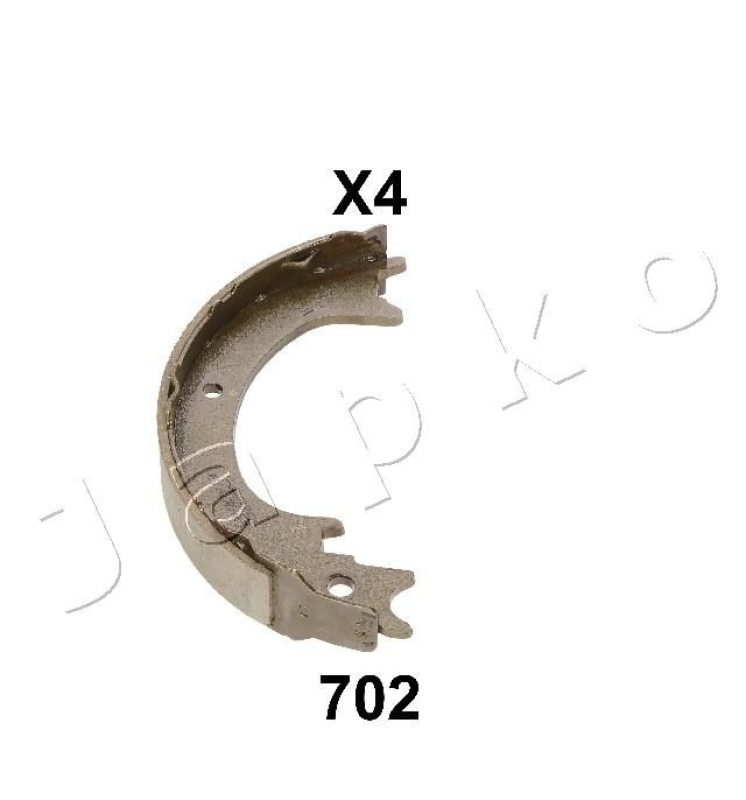 JAPKO Brake Shoe Set, parking brake