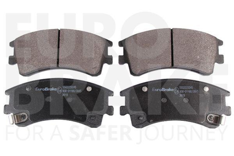 EUROBRAKE Bremsbelagsatz, Scheibenbremse 5502223245