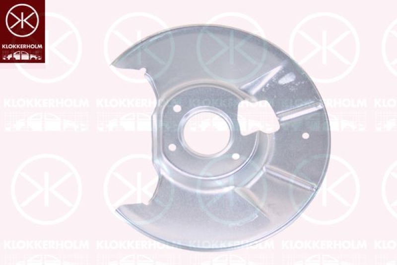 KLOKKERHOLM Splash Panel, brake disc