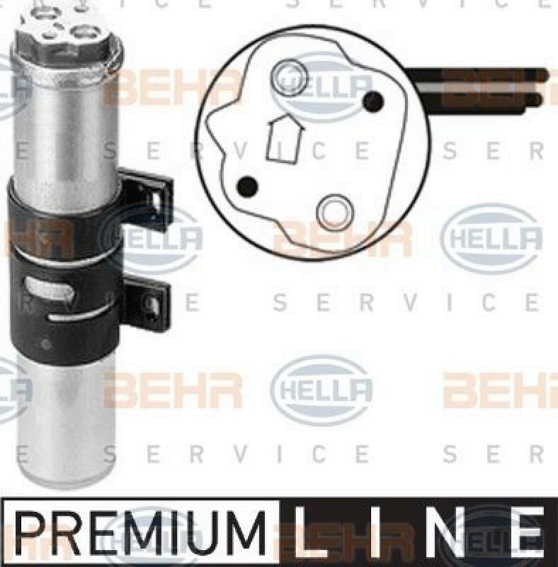 HELLA Trockner, Klimaanlage BEHR HELLA SERVICE *** PREMIUM LINE *** 8FT 351 197-591
