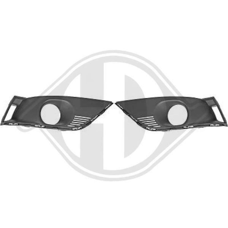 DIEDERICHS Ventilation Grille, bumper