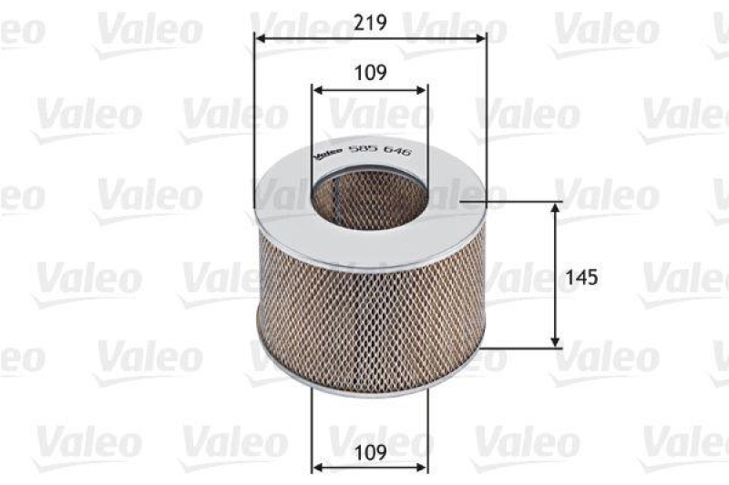 VALEO Luftfilter 585646
