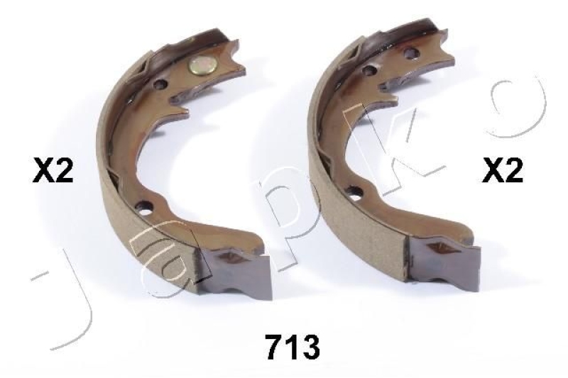 JAPKO Brake Shoe Set, parking brake