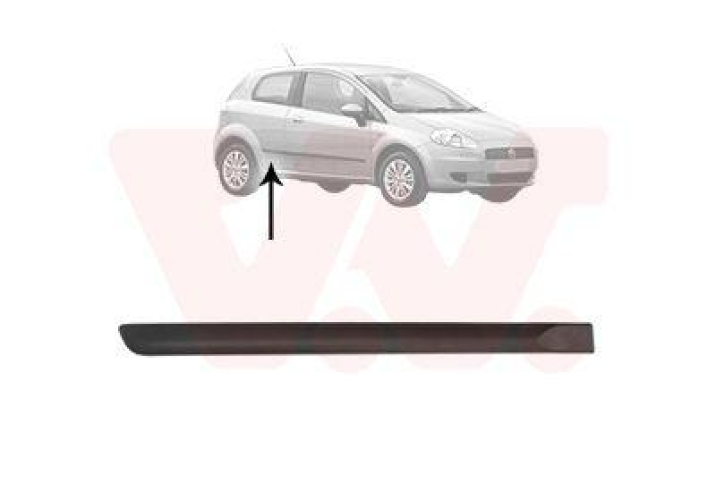 VAN WEZEL Zier-/Schutzleiste, T&uuml;r 1624426