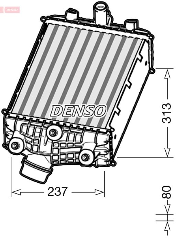 DENSO Intercooler, charger