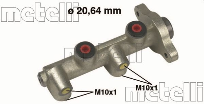 METELLI Brake Master Cylinder