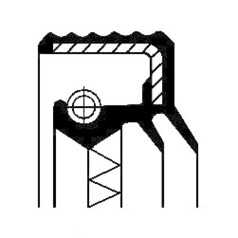 CORTECO Shaft Seal, wheel hub