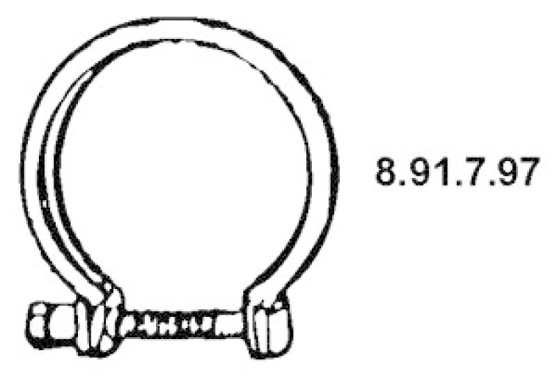 EBERSPÄCHER Pipe Connector, exhaust system