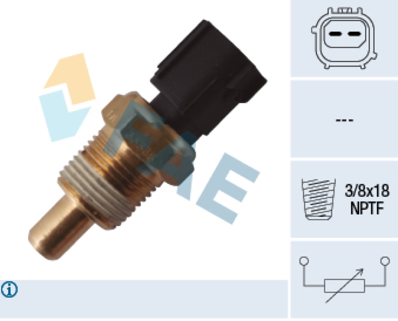 FAE Sensor, Kühlmitteltemperatur