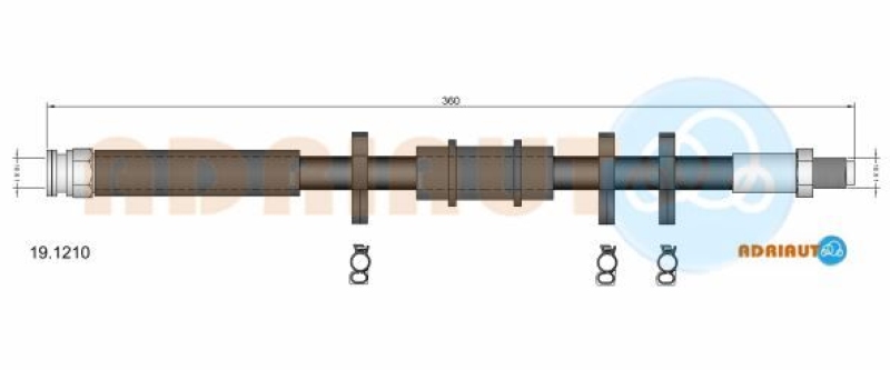 ADRIAUTO Brake Hose