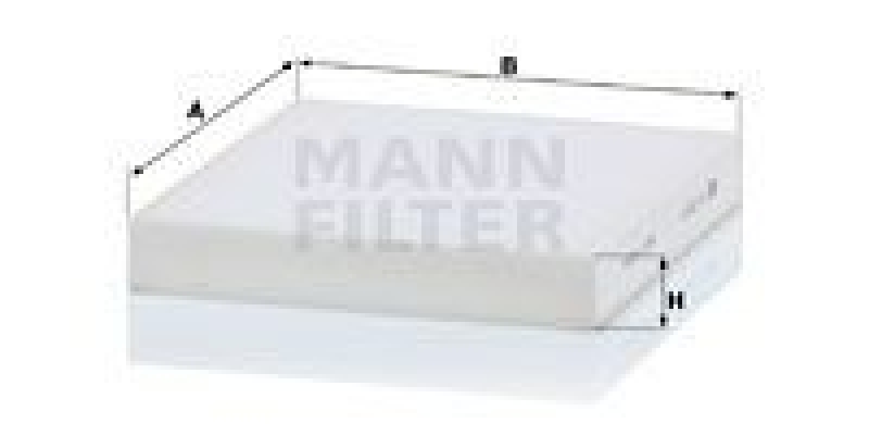 MANN-FILTER Filter, Innenraumluft