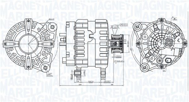 MAGNETI MARELLI Alternator