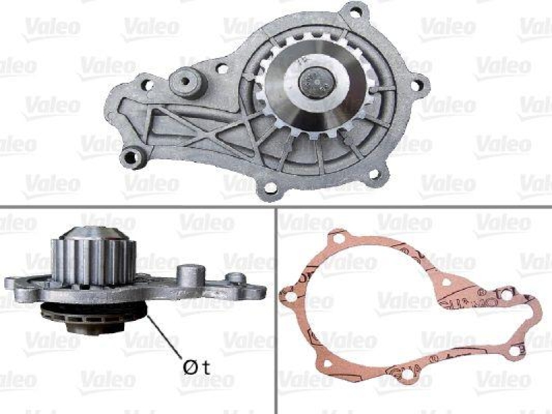 VALEO Wasserpumpe, Motorkühlung 506715