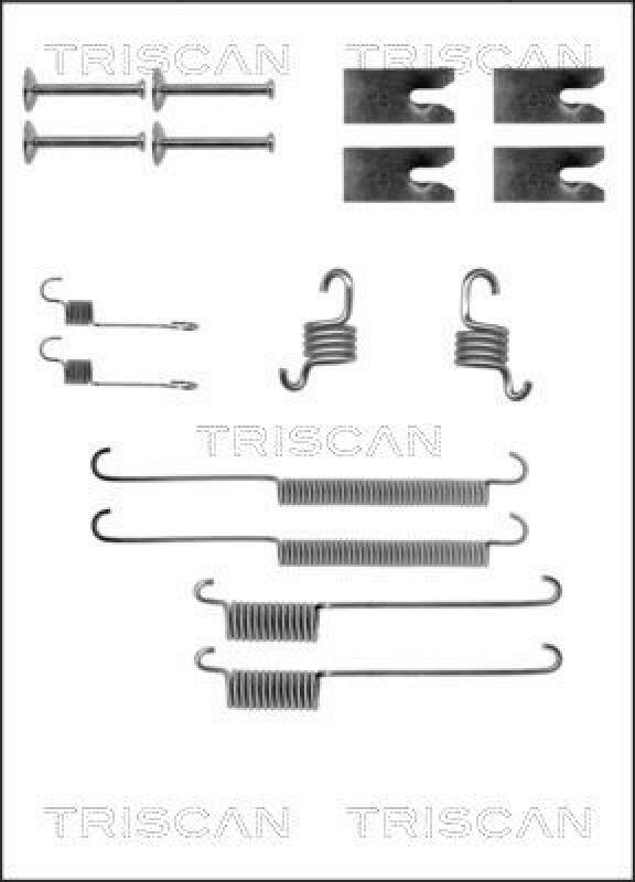 TRISCAN Accessory Kit, brake shoes